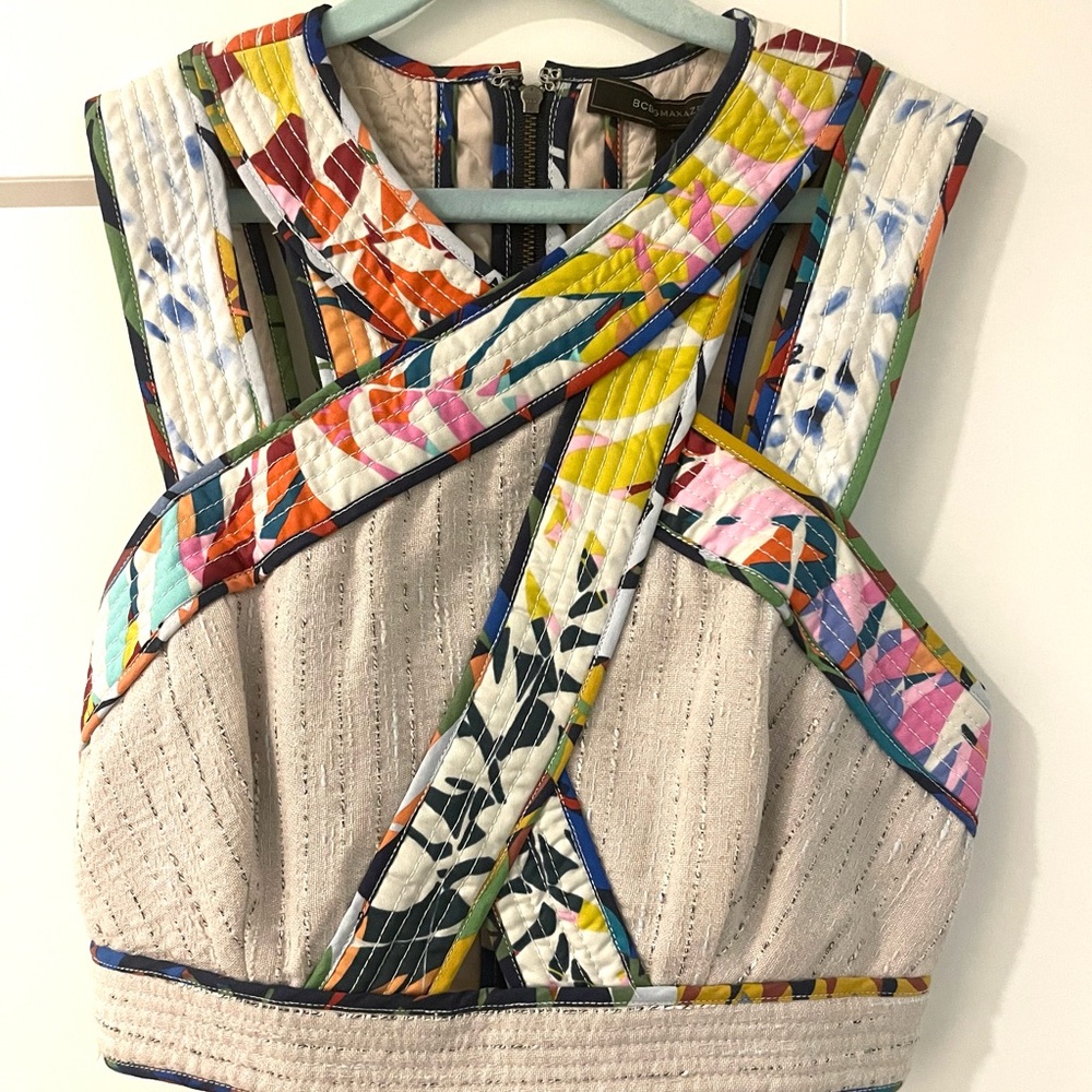 BCBG Tailored Strap Top NWT
